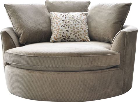 round cuddler chair